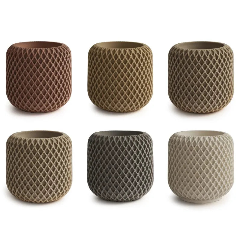 Formă din silicon lumânări - Design neregulat pentru artizanat cu gips, ciment și rășină