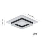Modern LED Ceiling Light 30W, 3400LM