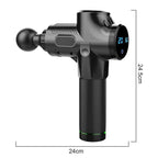 Fascial Massage Gun - Electric Percussion Massager for Deep Tissue Muscle Relaxation, Pain Relief and Fitness Recovery
