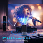 Proiector Magcubic HY320 4K Nativ 1080P | Android 11 | 390 ANSI | WiFi dual 6 și BT 5.0 | Cinema portabil 