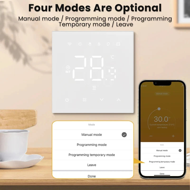 Tuya WiFi Smart Thermostat | Electric & Gas Boiler Temperature Control