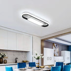 Plafonieră LED dreptunghiulară 24W, lumină albă, aluminiu
