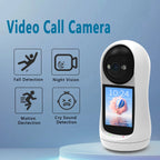 3MP PTZ Wi-Fi Baby Monitor with 2.8" Screen, Cry Detection & Video Call