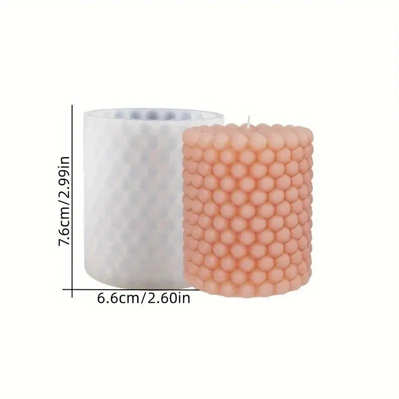 Matriță Silicon 3D cu Spirale - Formă Neregulată pentru Lumânări Aromate, Artă din Clay, Ceară și Turnare Rășină