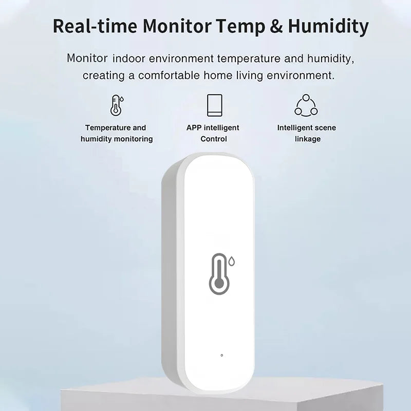 Cozylife Smart Temperature & Humidity Sensor, Indoor Hygrometer
