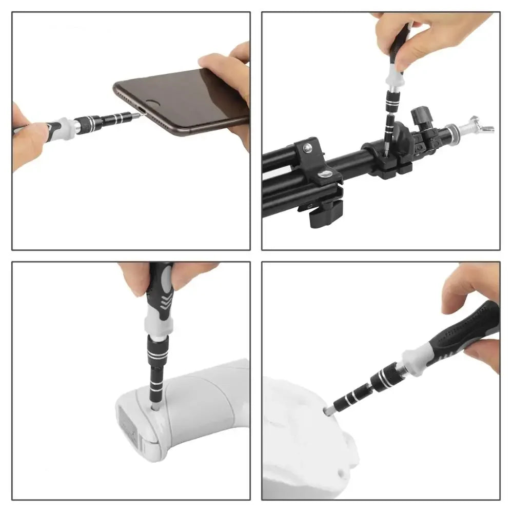 Set de Șurubelnițe de Precizie 115 în 1 pentru laptop, telefon mobil
