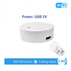 Smart Life ZigBee WiFi Senzor de mișcare umană, detecție luminanță/distanță Tuya Smart Home Automation