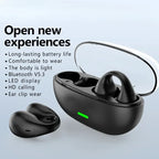 S22 Earclip Wireless Bluetooth Headset | Mini, Lightweight & HD Sound Universal Headset
