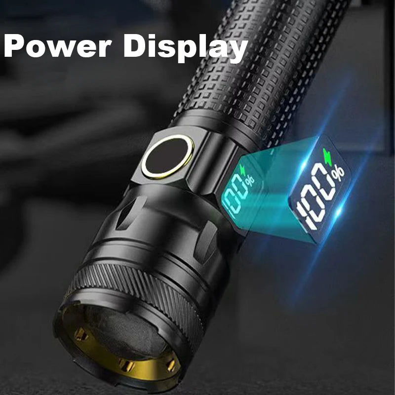 Alloy Rechargeable LED Flashlight