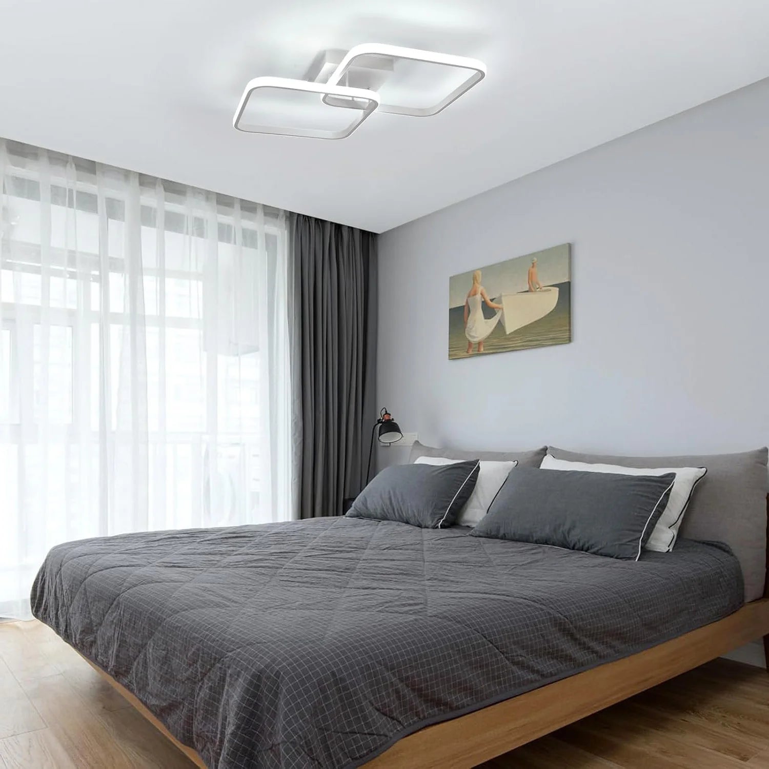 50W Dimmable LED Ceiling Light with Remote