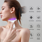 Dispozitiv de masaj facial EMS, cu 7 culori LED și masaj cu vibrații