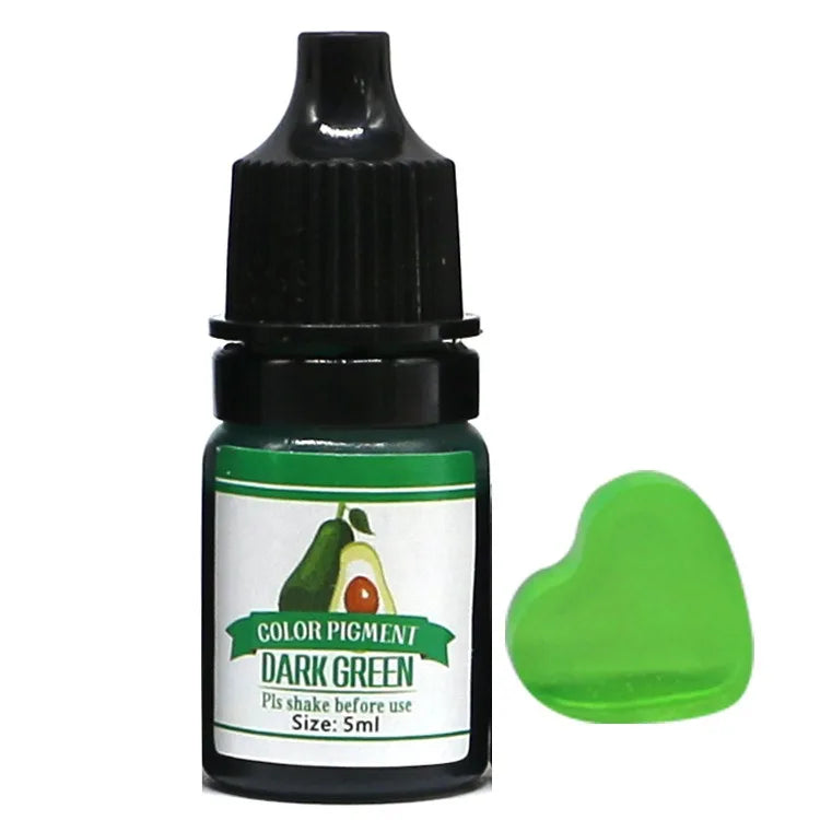 Pigment Epoxidic – 24 Culori, 5ml | Colorant Lichid pentru Rășină, Artă, Bijuterii & Meșteșuguri