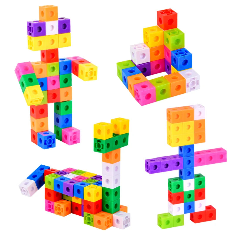 Puzzle Cub Magic - Blocuri de Construcție Educative pentru Copii | Jucărie DIY cu Culori Schimbătoare, Cadou Ideal pentru Grădiniță
