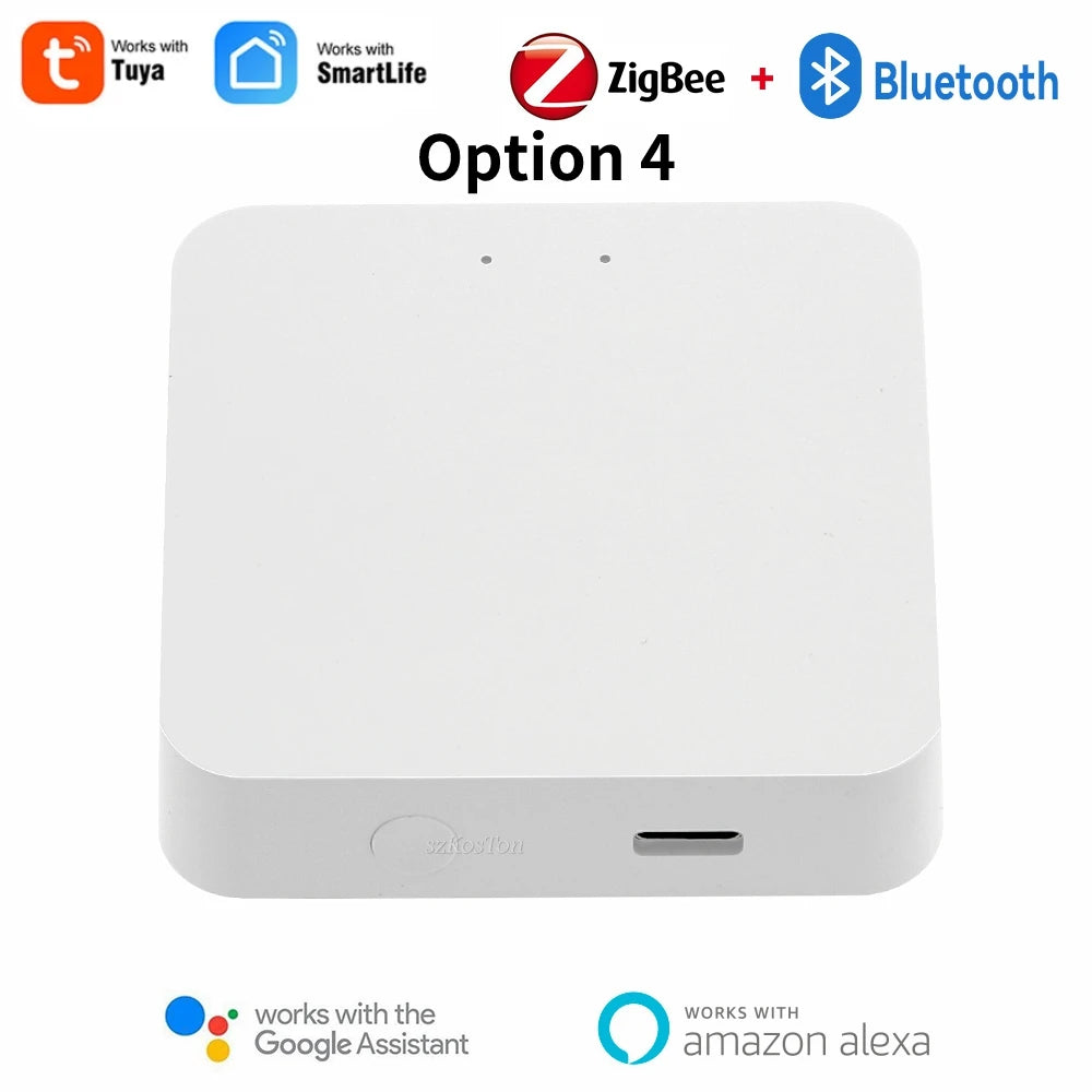 Smart Gateway Hub – Multi-Mode Bridge, WiFi & Bluetooth, Alexa & Google Home Tuya ZigBee 3.0