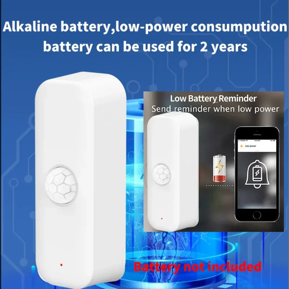 Tuya WiFi PIR Motion Sensor, Smart Home Security Detector