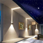 IP65 LED Wall Lamp for Outdoor/Indoor Use, 6W/12W, Aluminum