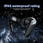 Lenovo GM2 PRO MAX Wireless Bluetooth 5.4 Earbuds with LED Display - Low Latency Gaming Headset