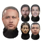 3D Printed Kanye Mask - Stretch Mesh Full Face Mask for Cosplay, Role Play, and Hip Hop Fashion