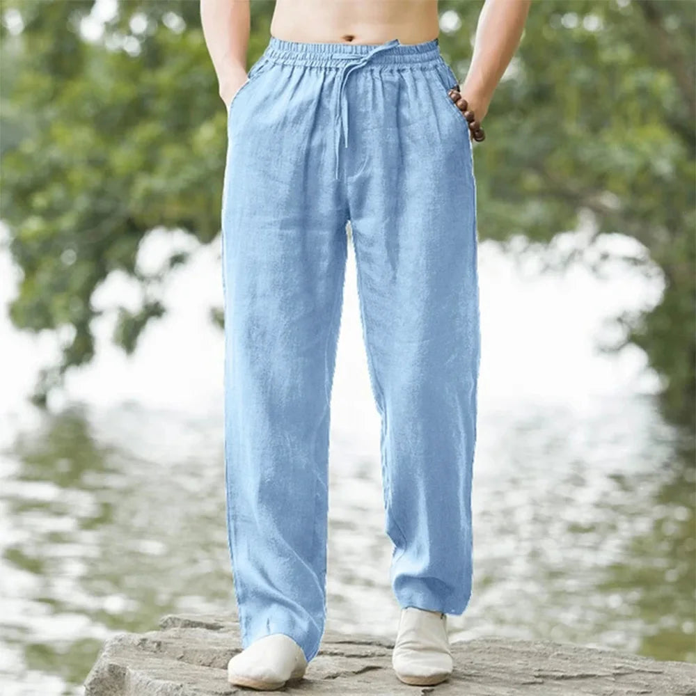 Summer loose-fit pants