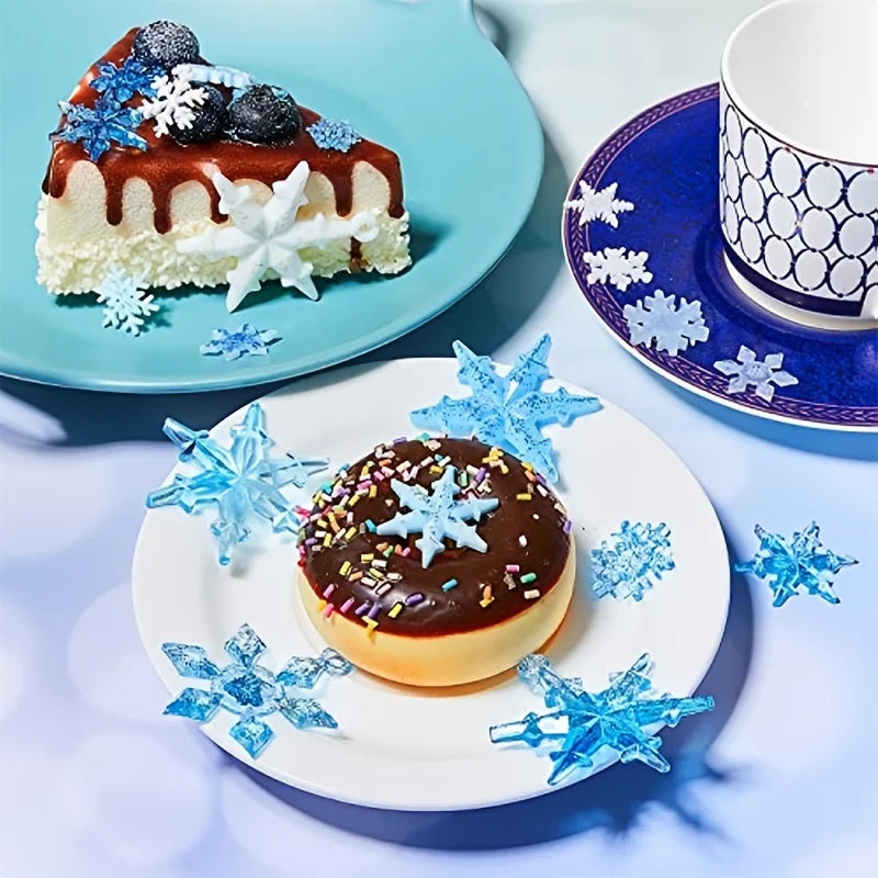 3Pcs Snowflake Silicone Molds - DIY Pendant Molds for Resin Casting and Holiday Crafts