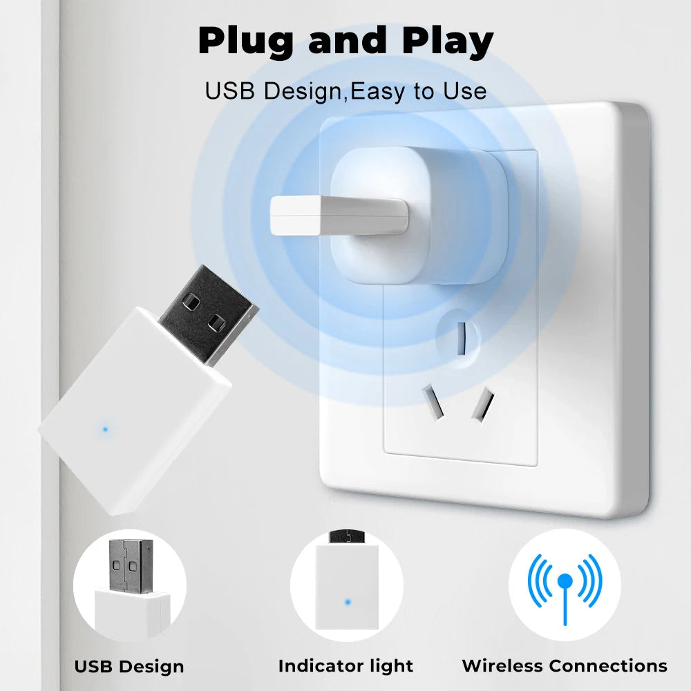 Tuya ZigBee USB Signal Amplifier & Extender for Smart Life Gateway & Smart Home Automation