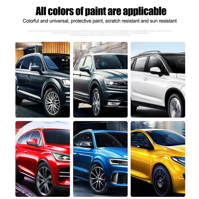 Car Ceramic Nano Coating Kit - Hydrophobic Paint Protection with Scratch Resistance, UV & Acid Rain Protection, Long-Lasting Shine