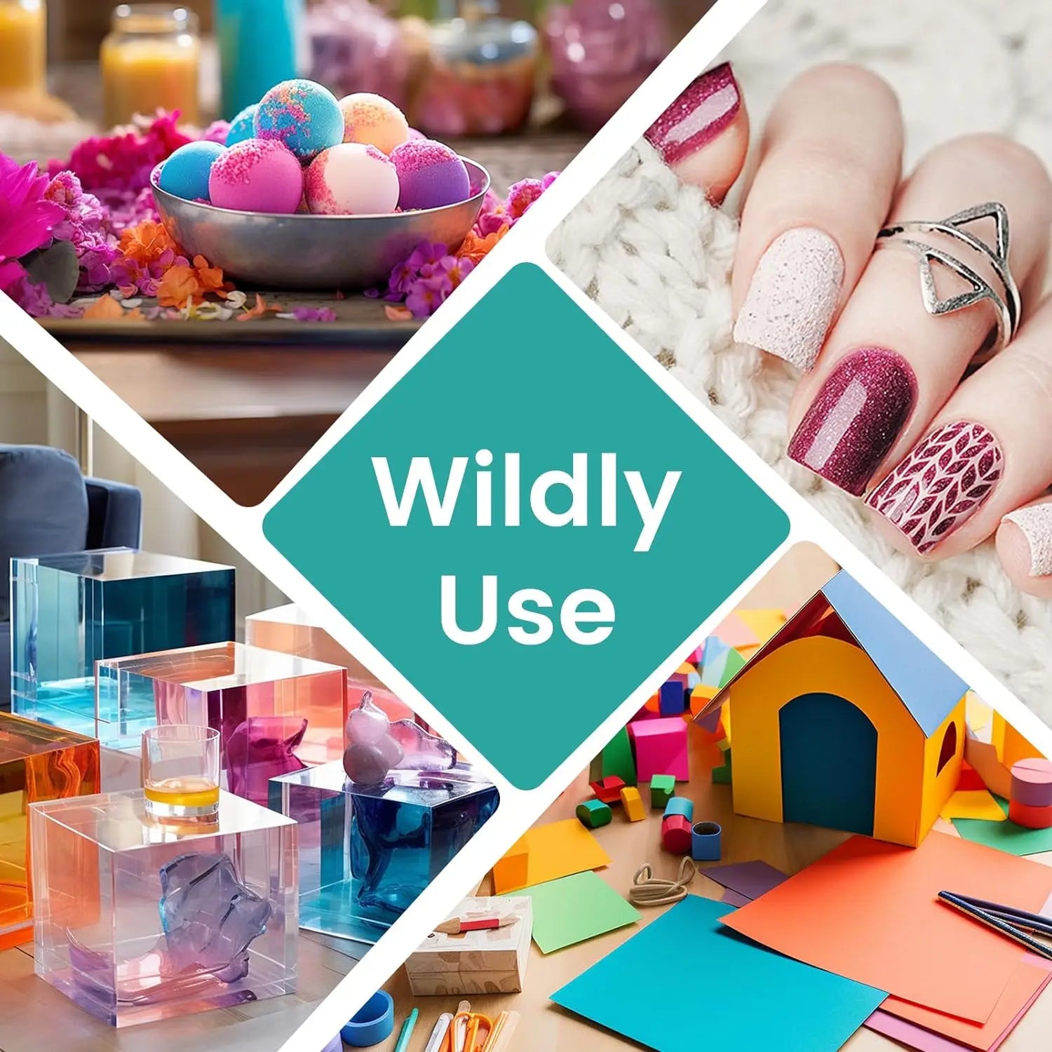 Pigment de rășină epoxidică în 30 de culori - Vopsea lichidă de rășină UV pentru realizarea de bijuterii DIY, arta cu rășină și colorarea artizanală