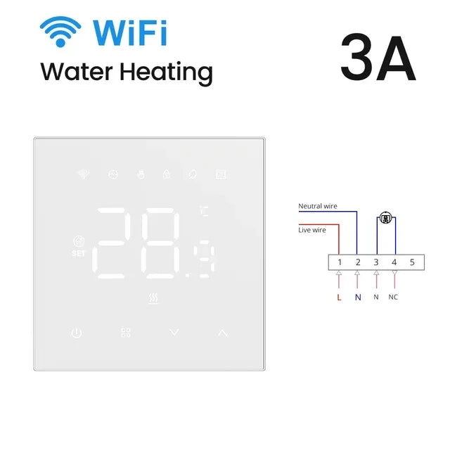 Tuya WiFi Smart Thermostat | Electric & Gas Boiler Temperature Control