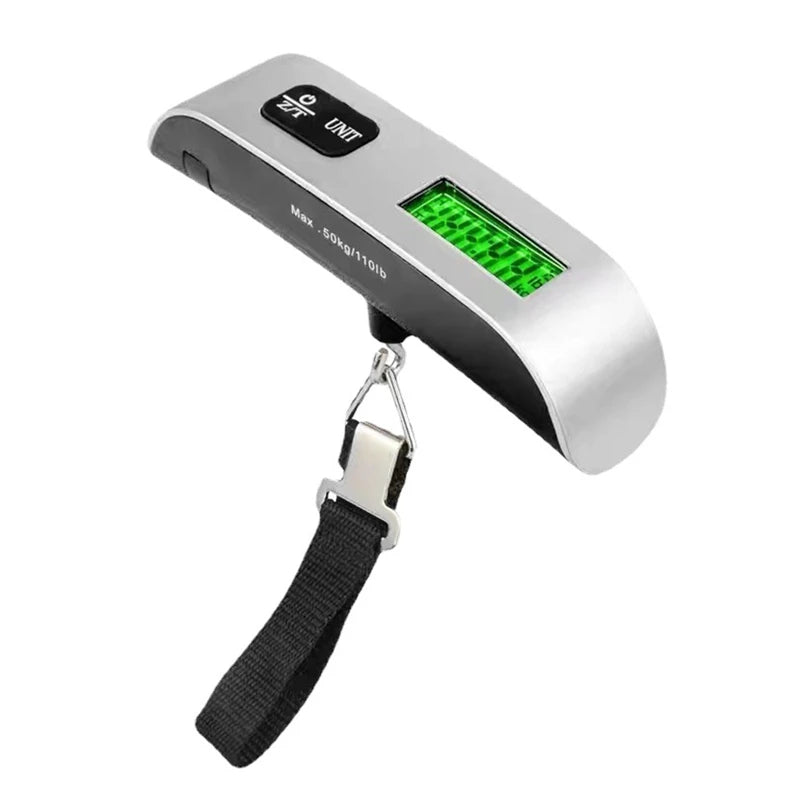 Portable Digital Luggage Scale 10g–50kg with LCD Display
