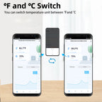 Tuya ZigBee/WiFi Temperature & Humidity Sensor, Home Thermometer