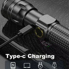 Alloy Rechargeable LED Flashlight