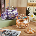 Jar Silicone Molds with Lid - Epoxy Resin Casting Molds for Storage Boxes, Candy, and Jewelry Containers