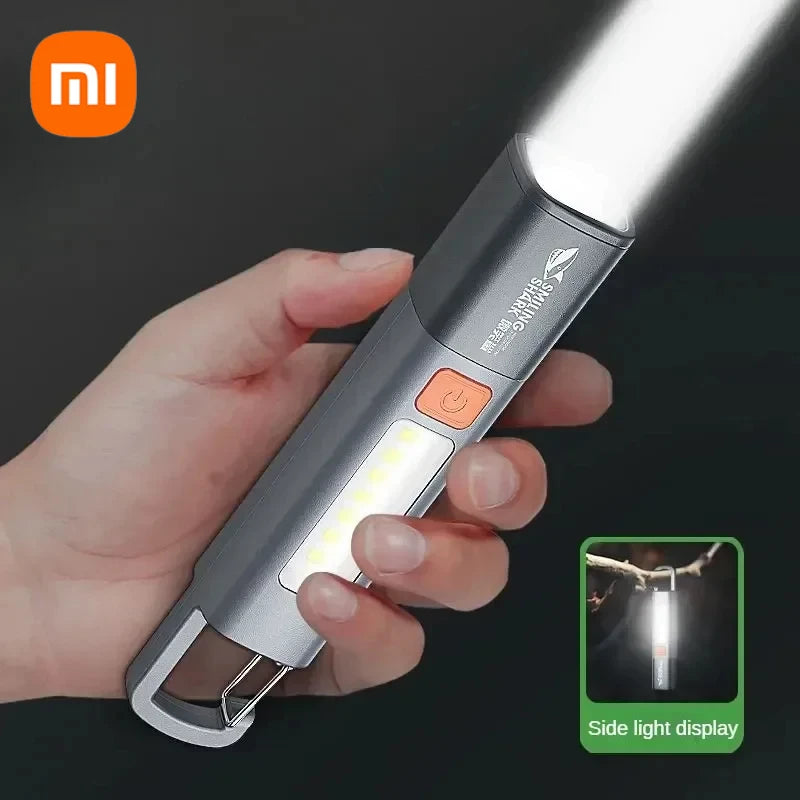 Rechargeable Outdoor Flashlight Portable Strong Light