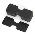 Set de 50 Cartonașe pliabile din hârtie kraft, 9x3,5 cm, pentru afișarea bijuteriilor, etichete de preț