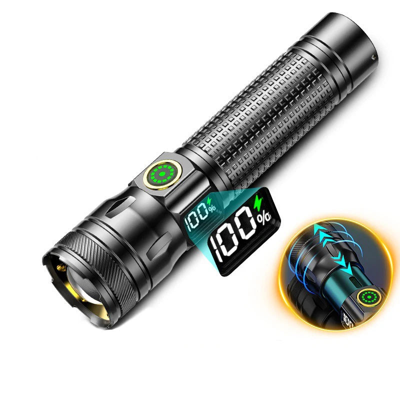 Alloy Rechargeable LED Flashlight