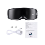 Aparat de Masaj Inteligent pentru Ochi  cu Terapie Magnetică & Vibrații - Dispozitiv Inteligent cu 9 Moduri pentru Relaxare, Reducerea Cearcănelor & Oboselii Oculare