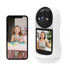 3MP PTZ Wi-Fi Baby Monitor with 2.8" Screen, Cry Detection & Video Call