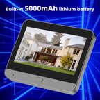 3MP Smart WiFi Door Viewer Camera – 1080P, PIR, IR, Alexa & Google