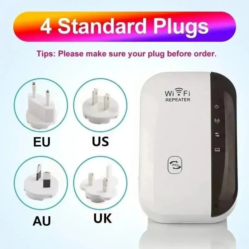 WiFi Repeater | Wireless Signal Amplifier & Network Extender