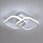 Plafonieră LED pătrată, lumină albă rece 6500K pentru bucătărie și sufragerie