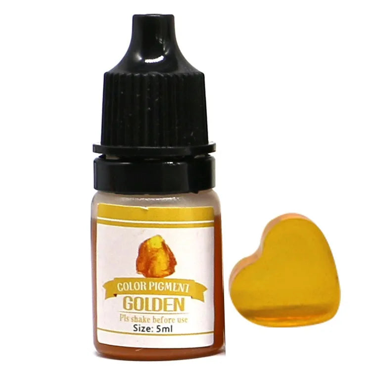 Pigment Epoxidic – 24 Culori, 5ml | Colorant Lichid pentru Rășină, Artă, Bijuterii & Meșteșuguri