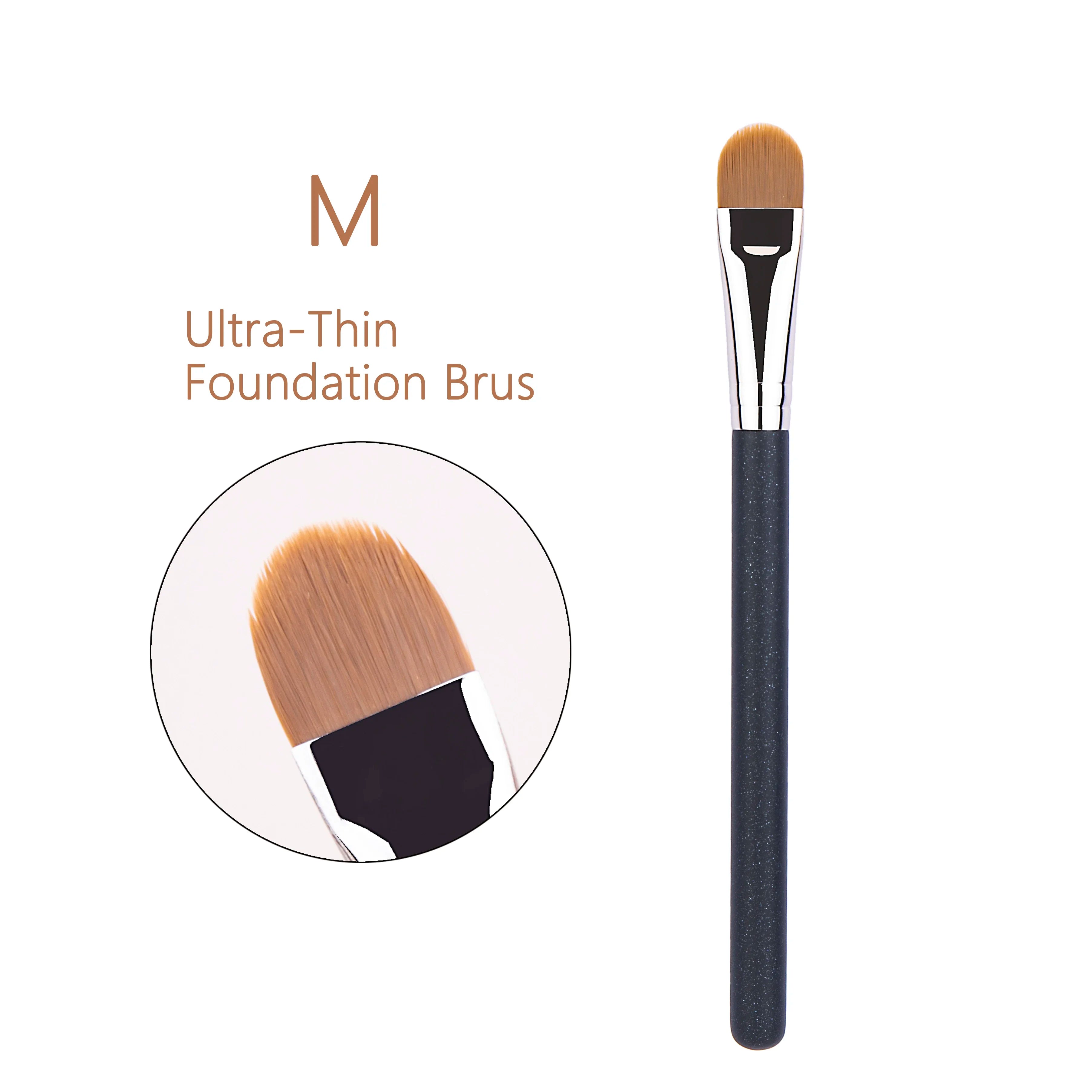 Pensulă pentru sprâncene și eyeliner