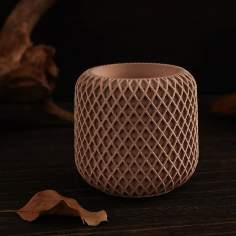 Formă din silicon lumânări - Design neregulat pentru artizanat cu gips, ciment și rășină