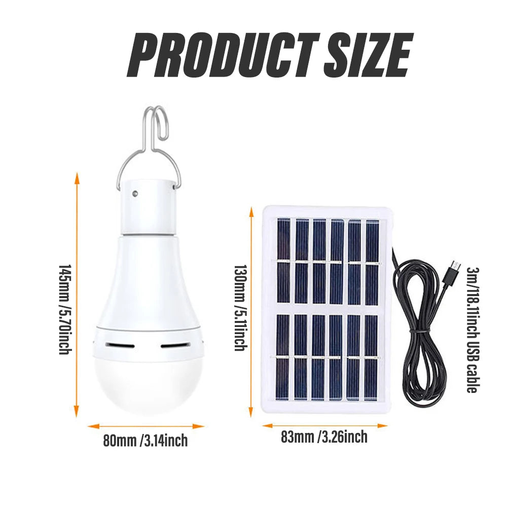 Lampă solară LED – Lumină portabilă suspendată, pentru exterior HW-603