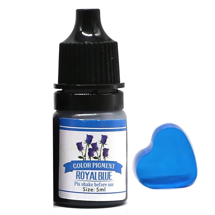 Pigment Epoxidic – 24 Culori, 5ml | Colorant Lichid pentru Rășină, Artă, Bijuterii & Meșteșuguri