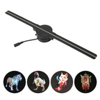 16.5" 3D Hologram Fan Projector | 2000x224 Resolution | WiFi | 224 LED Beads | Business Advertising