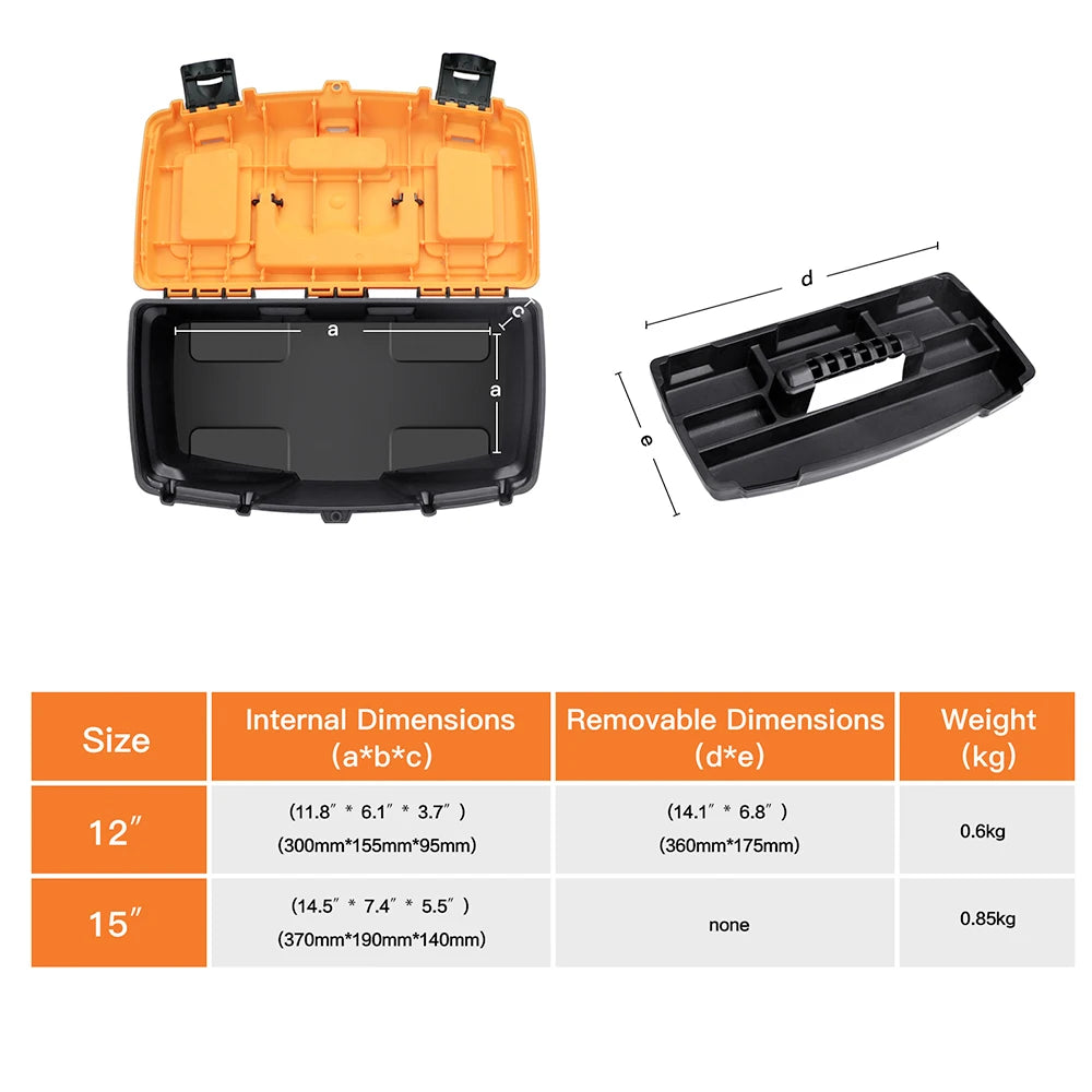 Tool Storage Box AIRAJ 12/15 Inch