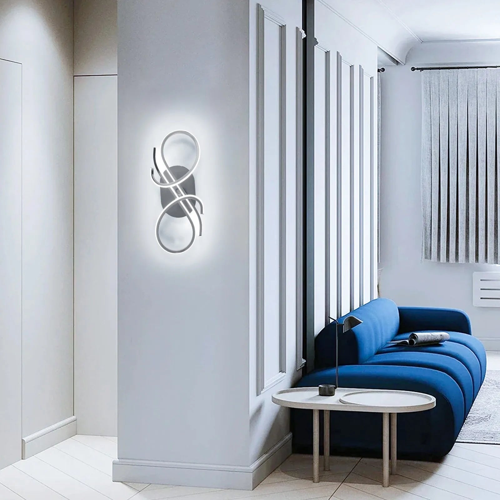 36W LED Ceiling Light with Geometric Design