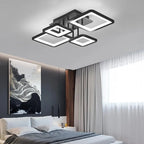 Modern LED Ceiling Light, 54W Dimmable Ceiling Lamp with Remote Control