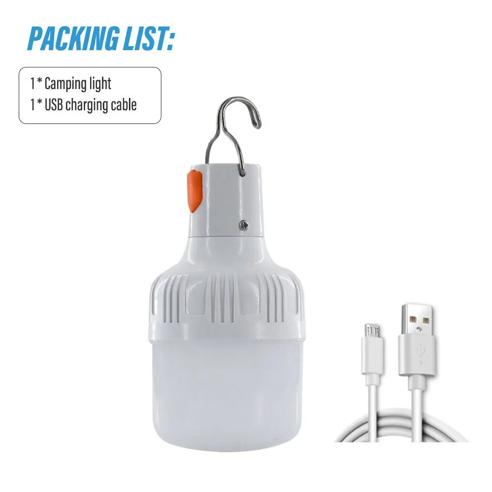Bec LED portabil cu încărcare USB – Lumină de urgență cu intensitate mare
